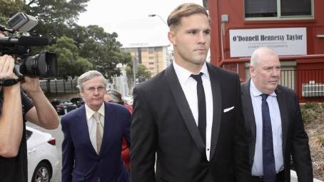 Jack de Belin arriving at Wollongong District Court in 2021. Picture by Adam McLean
