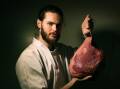 Benjamin Goodyer who dreams of owning a butcher one day. Picture by Sylvia Liber